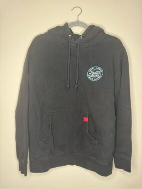 Troll Co. Garage “Dirty Hands Clean Money” pullover hoodie in black